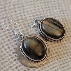 Labradorite Dangle Earrings